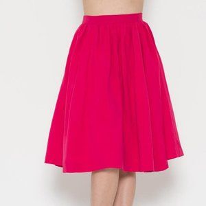 Esley RETRO CIRCLE SKIRT Black Size Small